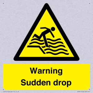 Warning Sudden drop